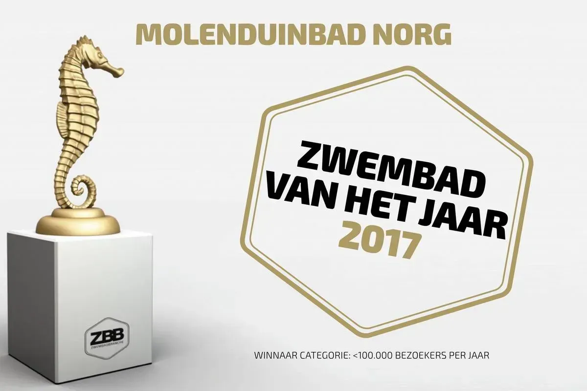 Molenduinbad Norg wint gouden zeepaardje